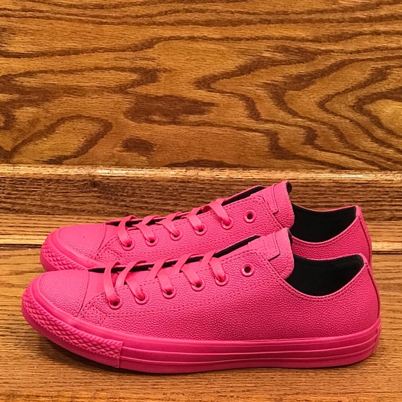 Converse Shoes - Converse CTAS Ox Pink Black Vivid Pink Shoes